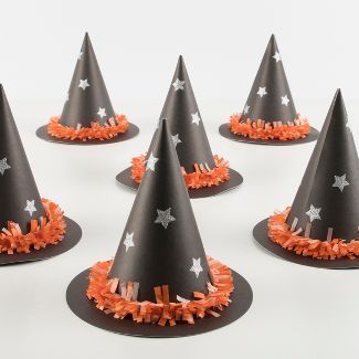 Meri Meri Festooning Witch Party Hats (Pack of 6) | Target