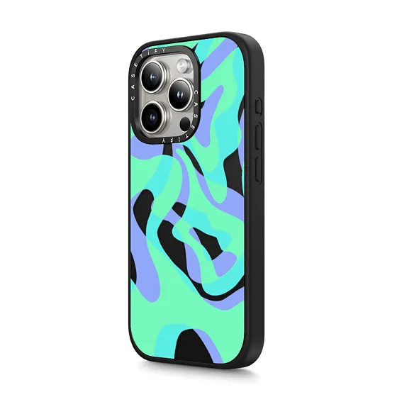neon green retro zig zag | Casetify (Global)