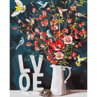 With Love Painting by Numbers Kit By Ideyka | 40cm x 50cm | Michaels® | Michaels Stores