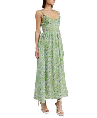 En Saison Women's Laguna Floral-Print Midi Dress - Macy's | Macy's