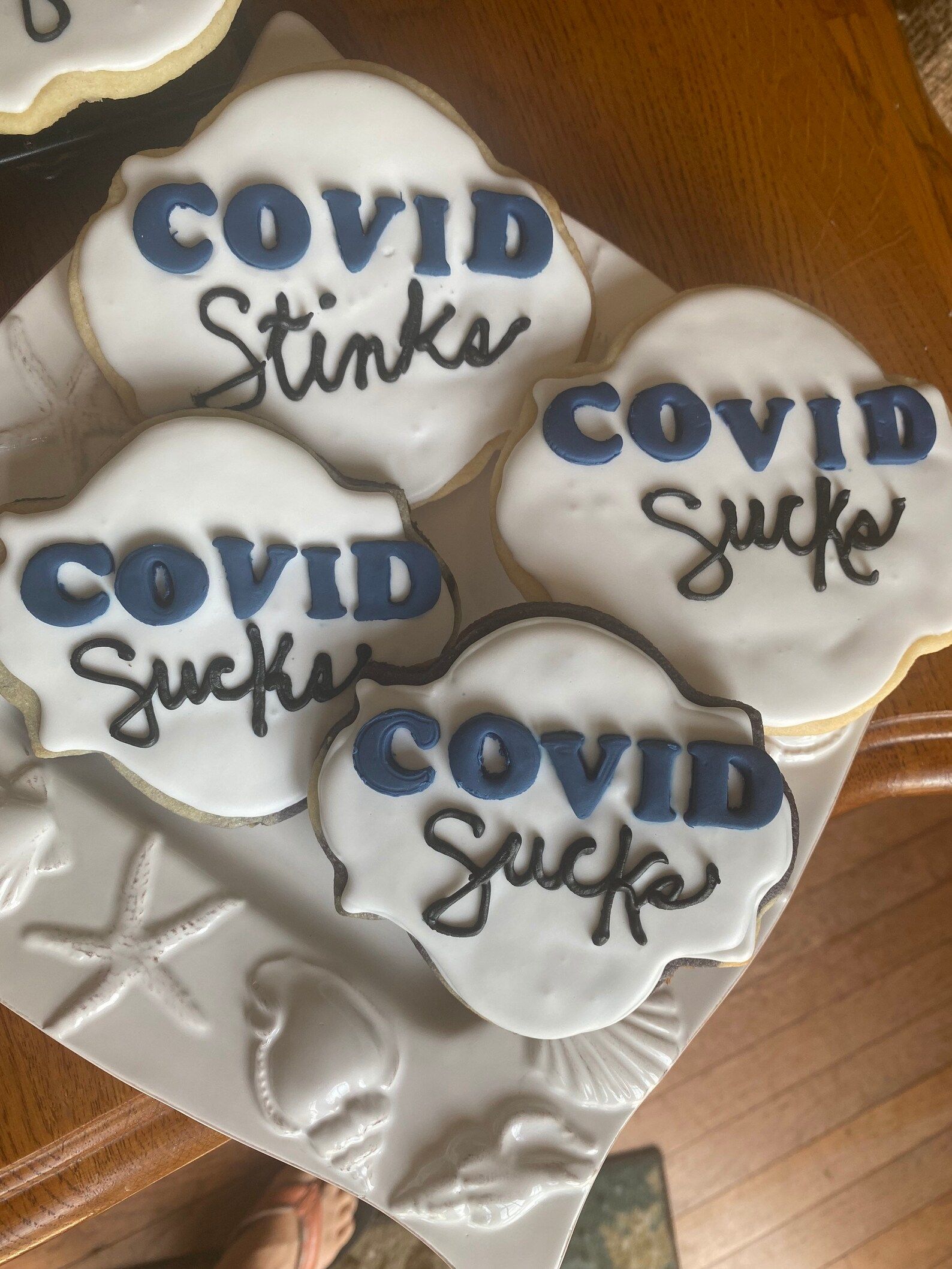 Covid stinks or sucks cookies | Etsy (US)