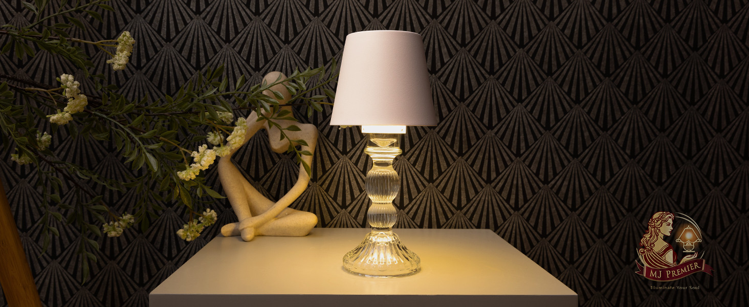 MJ PREMIER Rechargeable Cordless Table Lamp with Touch Control, Dimmable Battery Operated Lamp, 3... | Amazon (US)