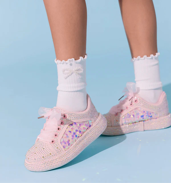 Sequin Shimmer Sneakers | Lola + The Boys