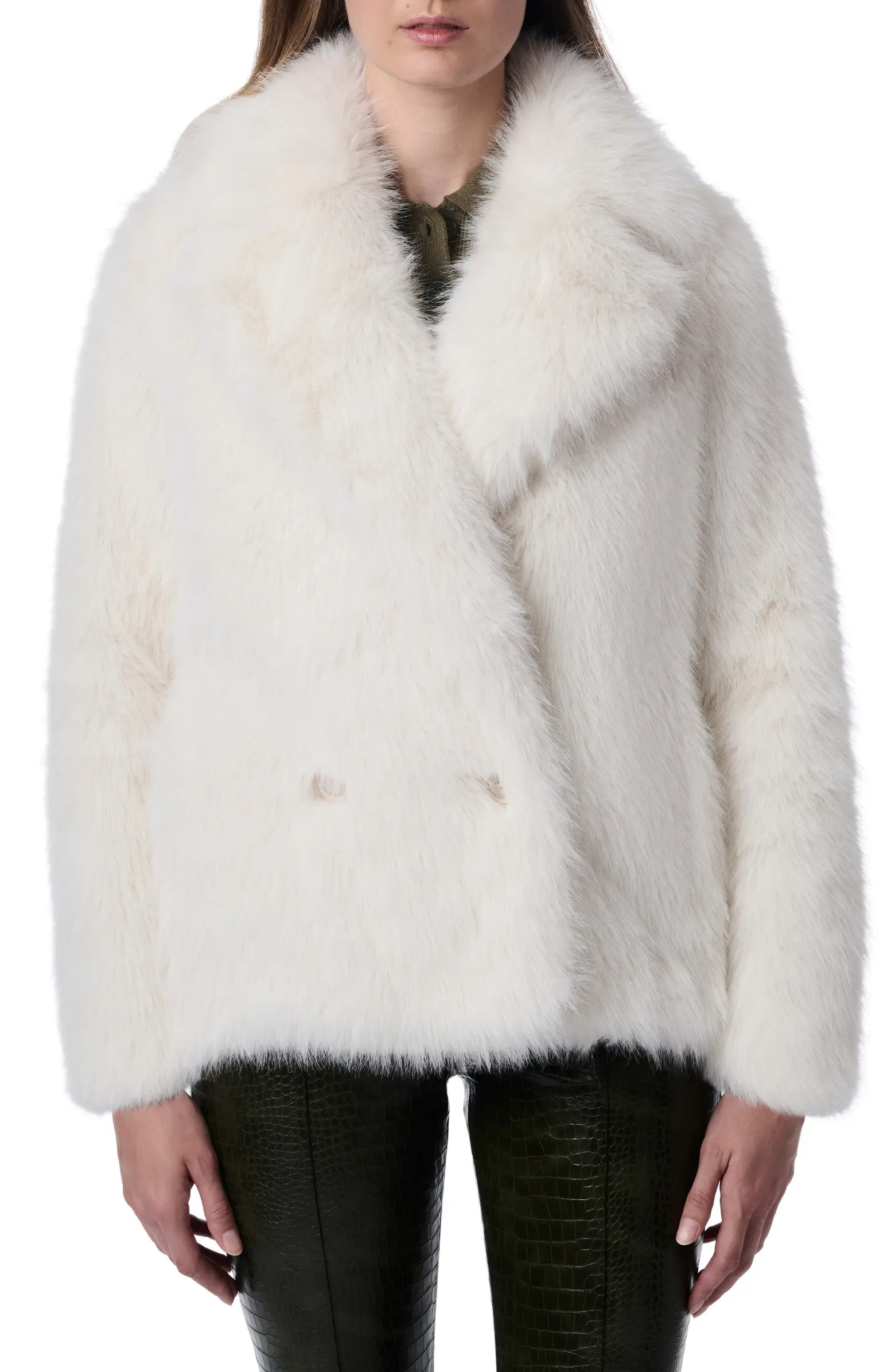 Fuzzy Faux Fur Jacket | Nordstrom