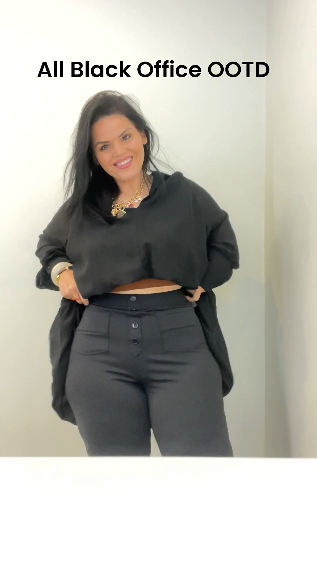 All black outfit of the day 

#LTKOver40 #LTKPlusSize #LTKMidsize