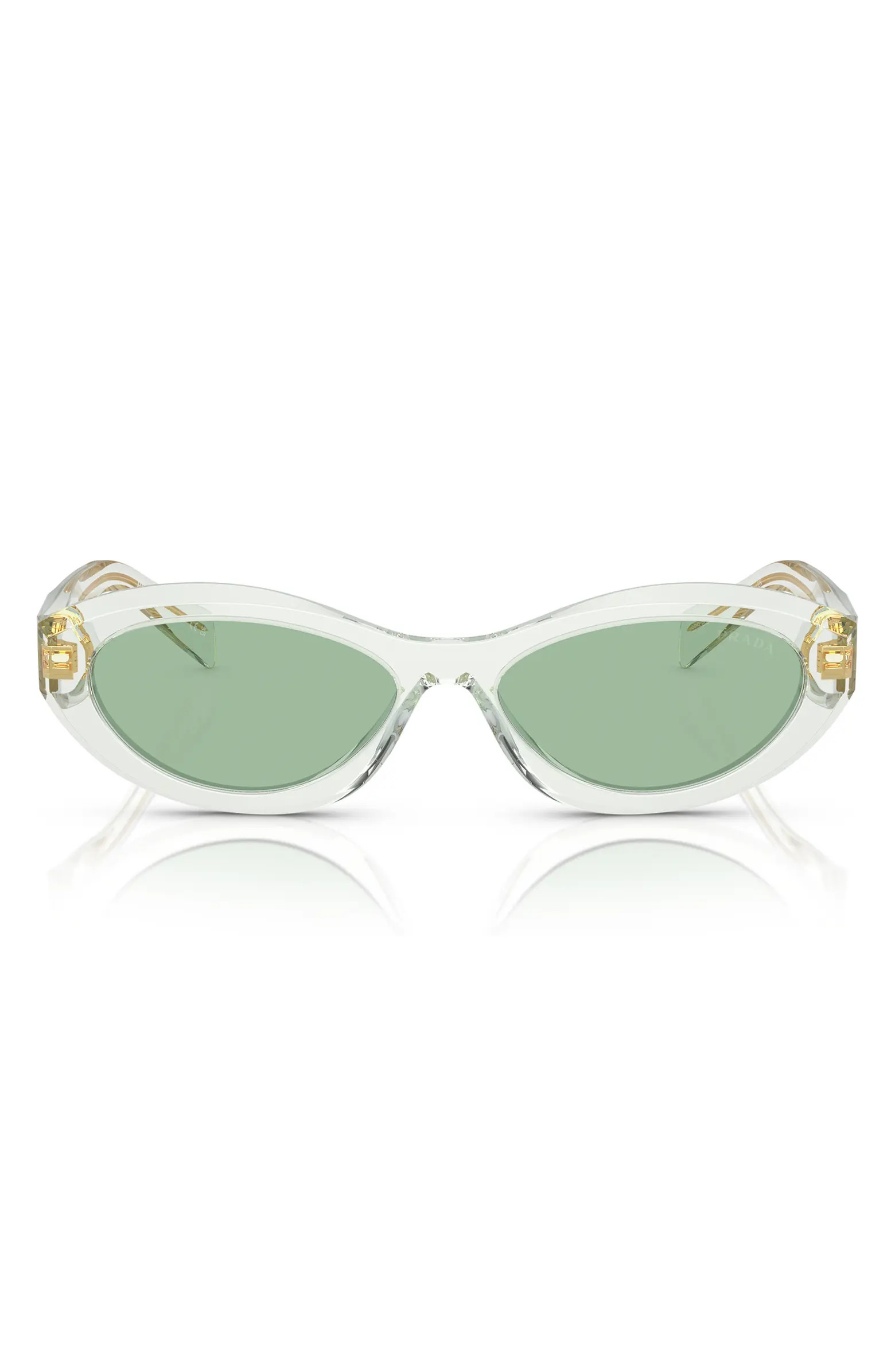 Prada 55mm Irregular Sunglasses | Nordstrom | Nordstrom