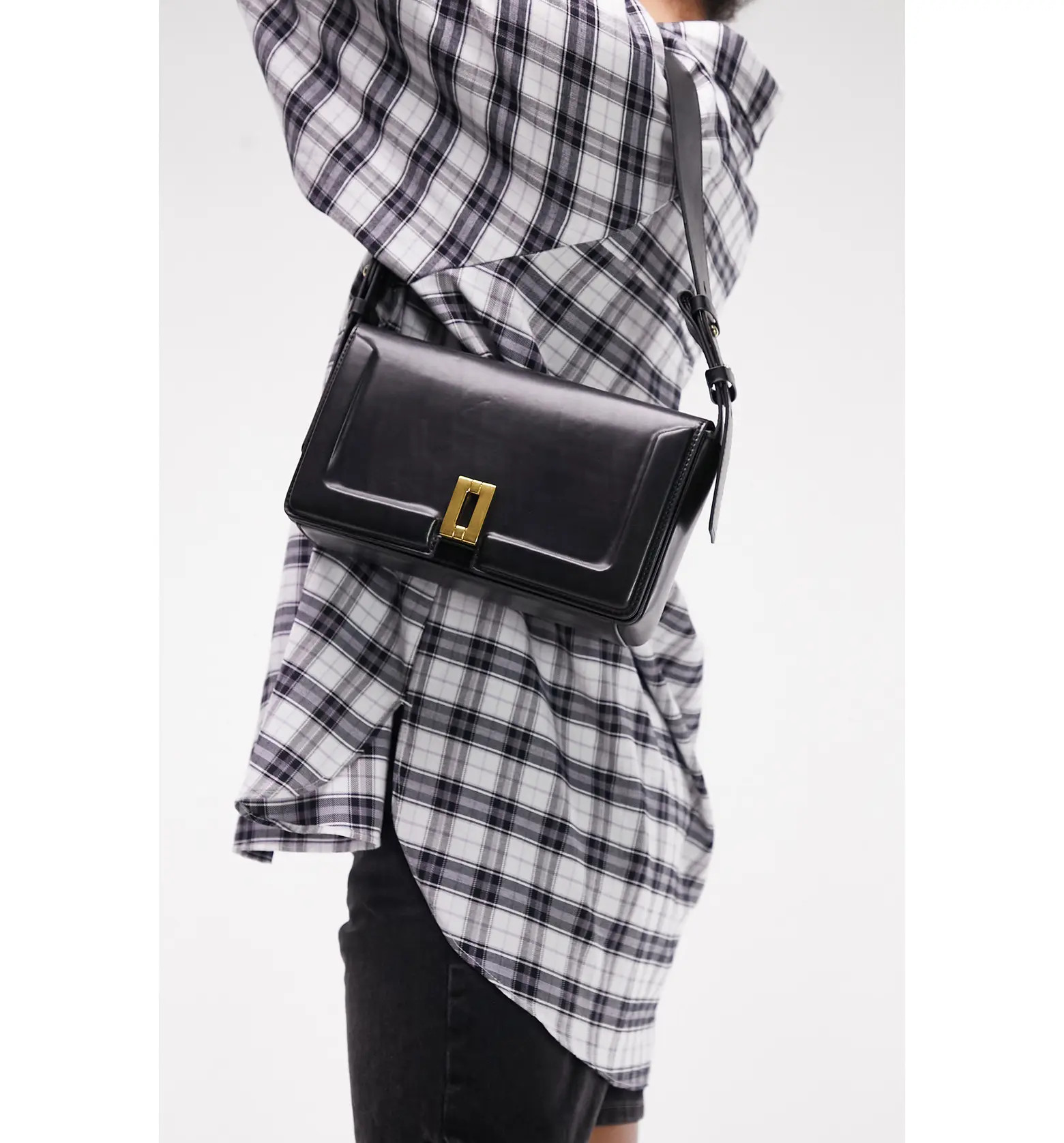 Sidney Trophy Faux Leather Shoulder Bag | Nordstrom