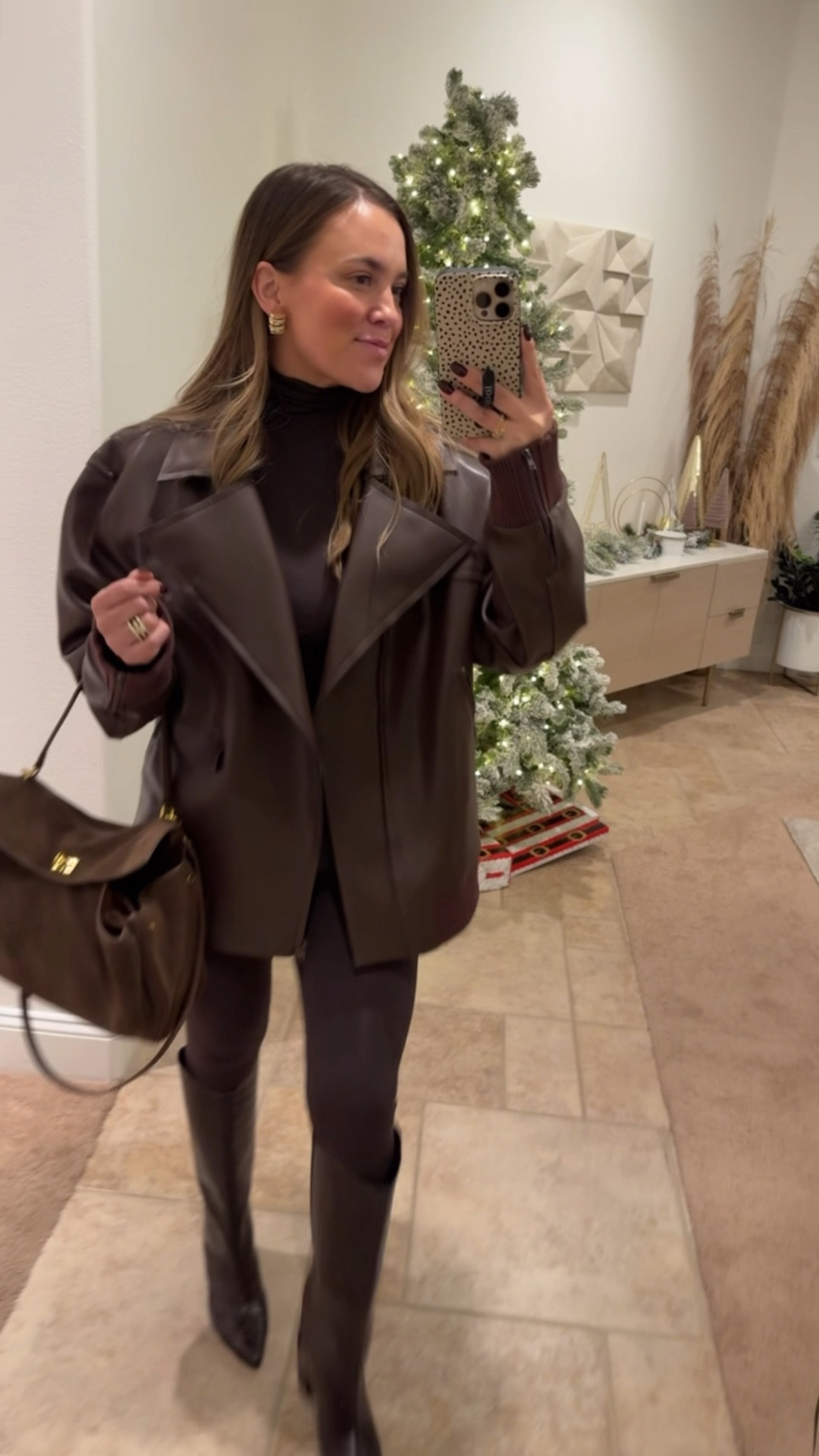 girls night ootd. size medium everything 🤎 

#LTKHoliday #LTKSeasonal