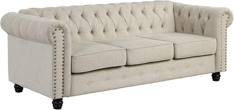 Morden Fort Couches for Living Room, Sofas for Living Room Furniture Sets, Sofa, Fabric, Polyeste... | Amazon (US)