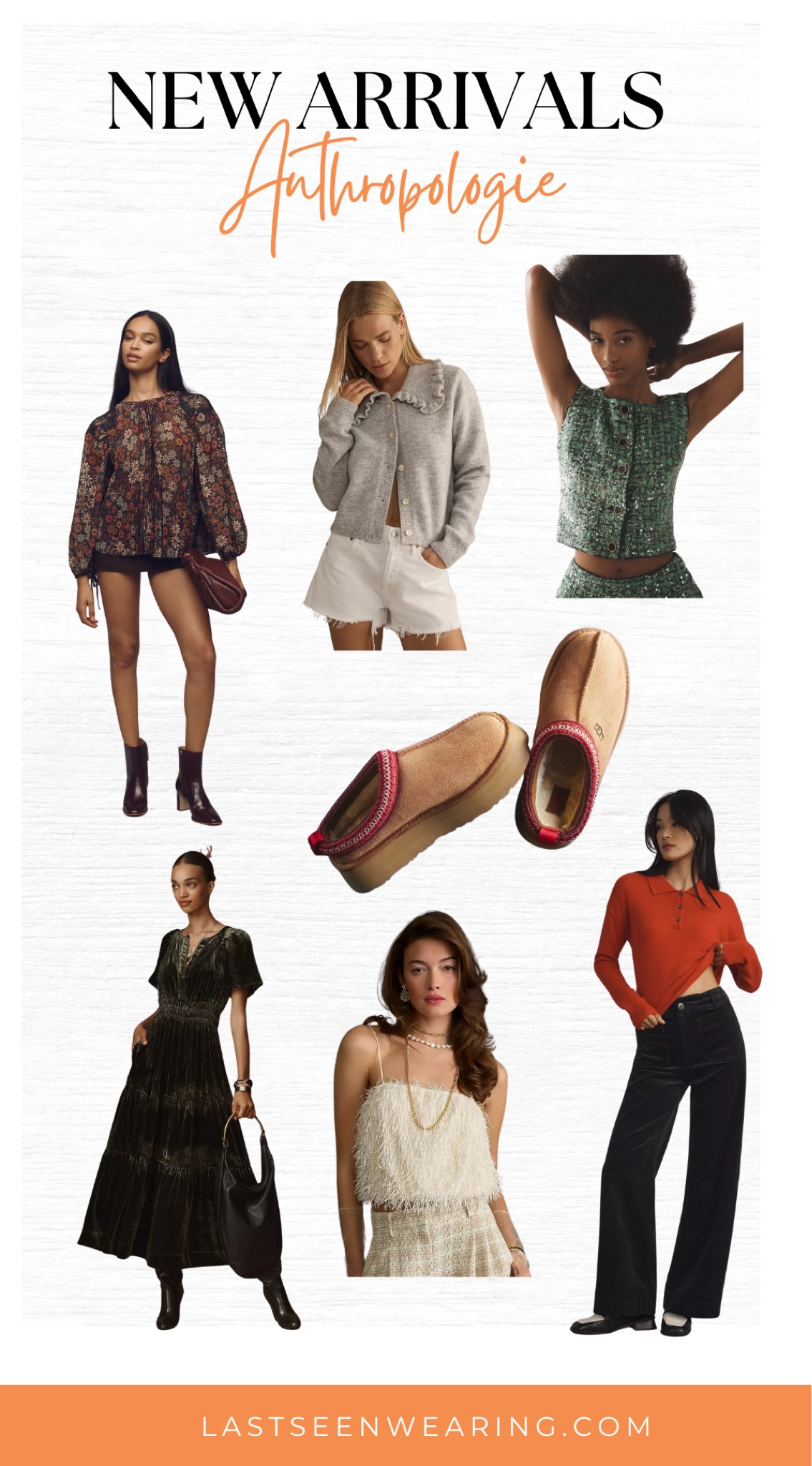 Anthropologie New Arrivals 
#slippers #sequinvest #featheredtank

#LTKSeasonal #LTKStyleTip #LTKShoeCrush