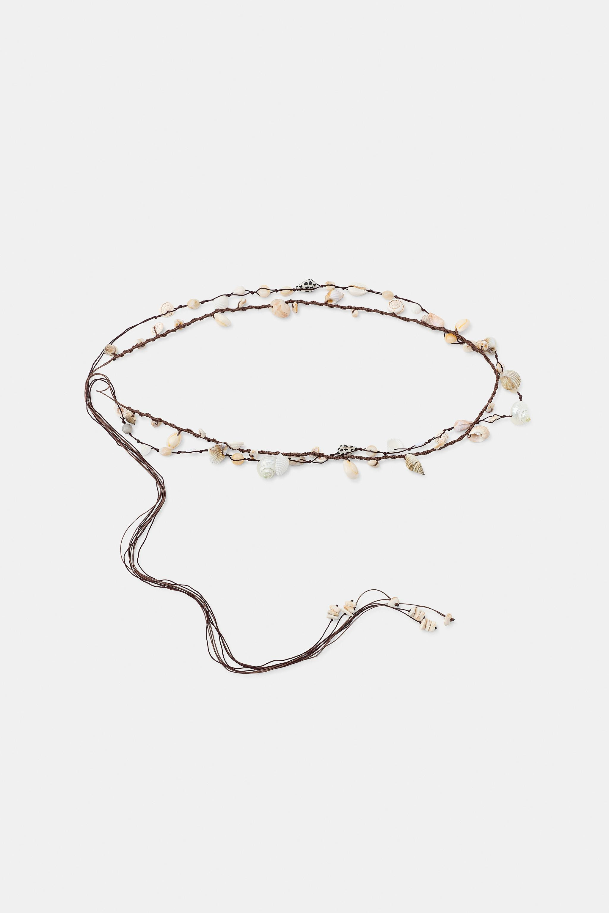 SHELL CORD BELT | Zara US