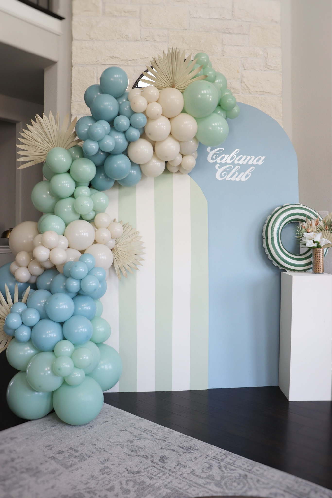 Cabana theme first birthday party DIY backdrop! 

#LTKFamily #LTKParties #LTKKids
