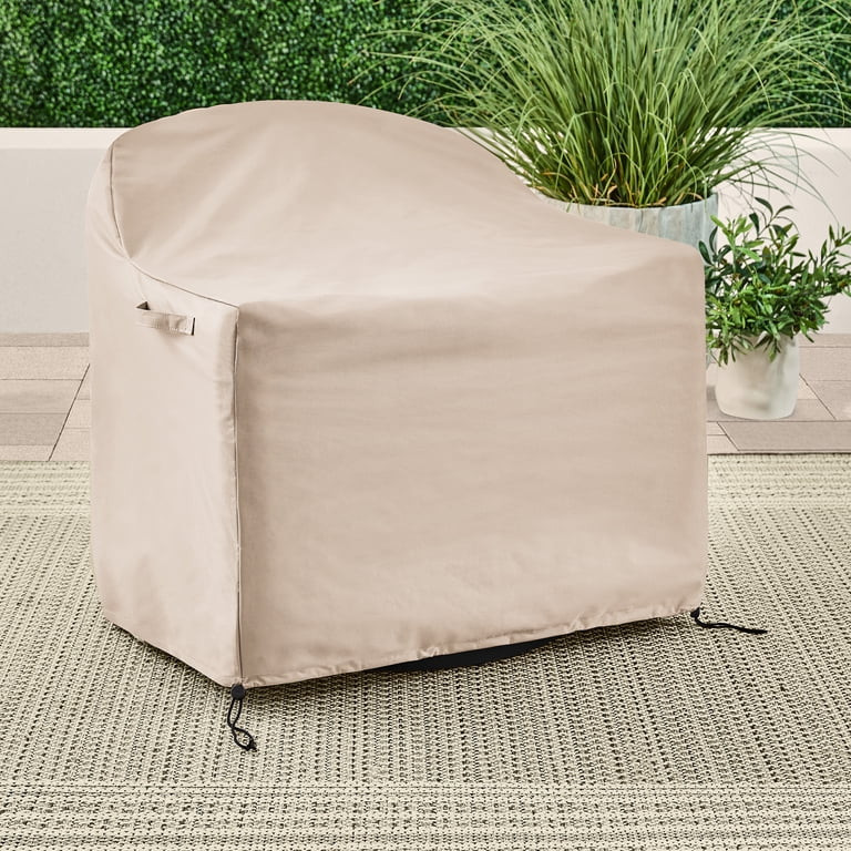 Better Homes & Gardens Bellamy Outdoor Motion Chair, Dark Brown Wicker with Cream Cushion | Walmart (US)