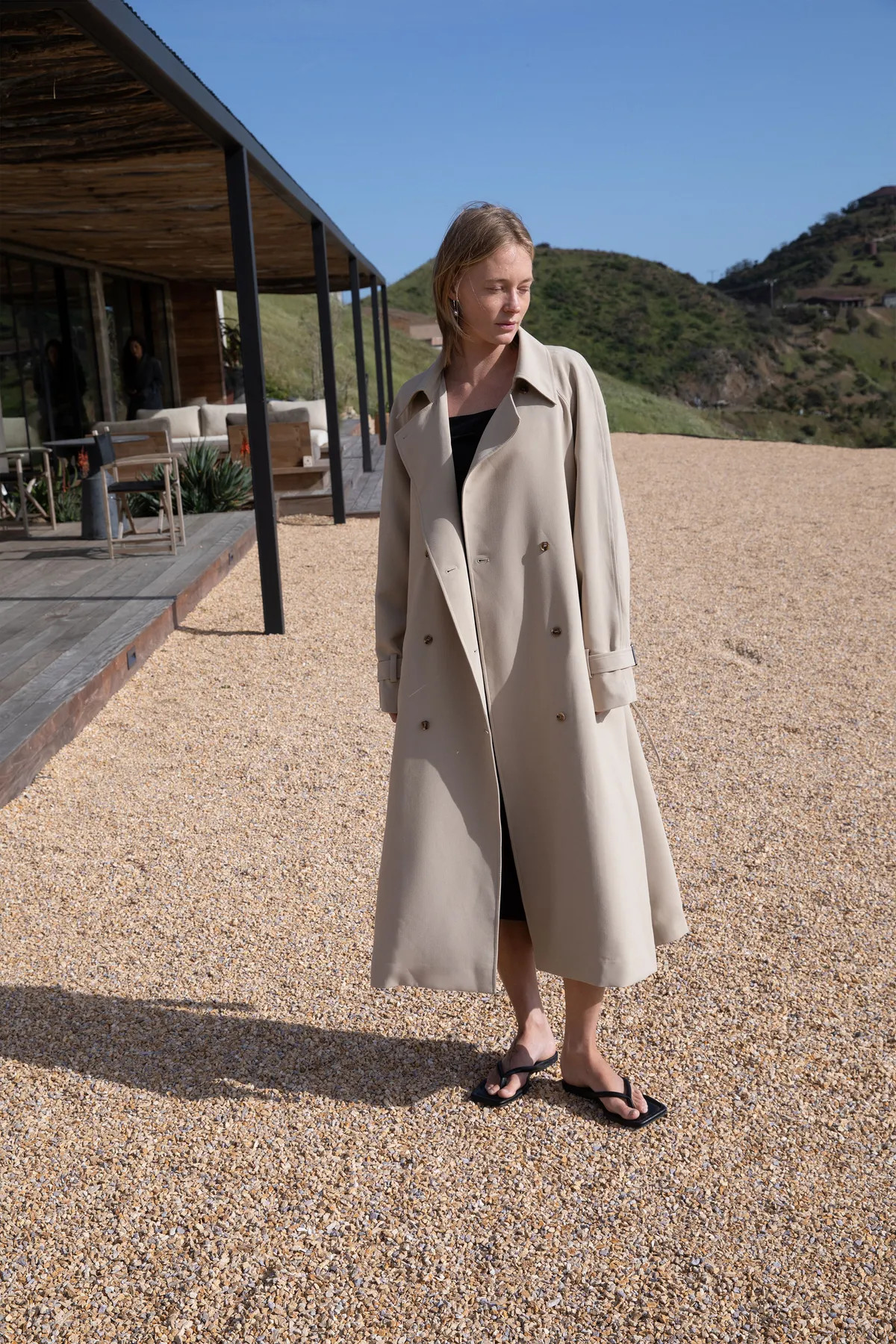 OVERSIZED TRENCH COAT | OAK + FORT