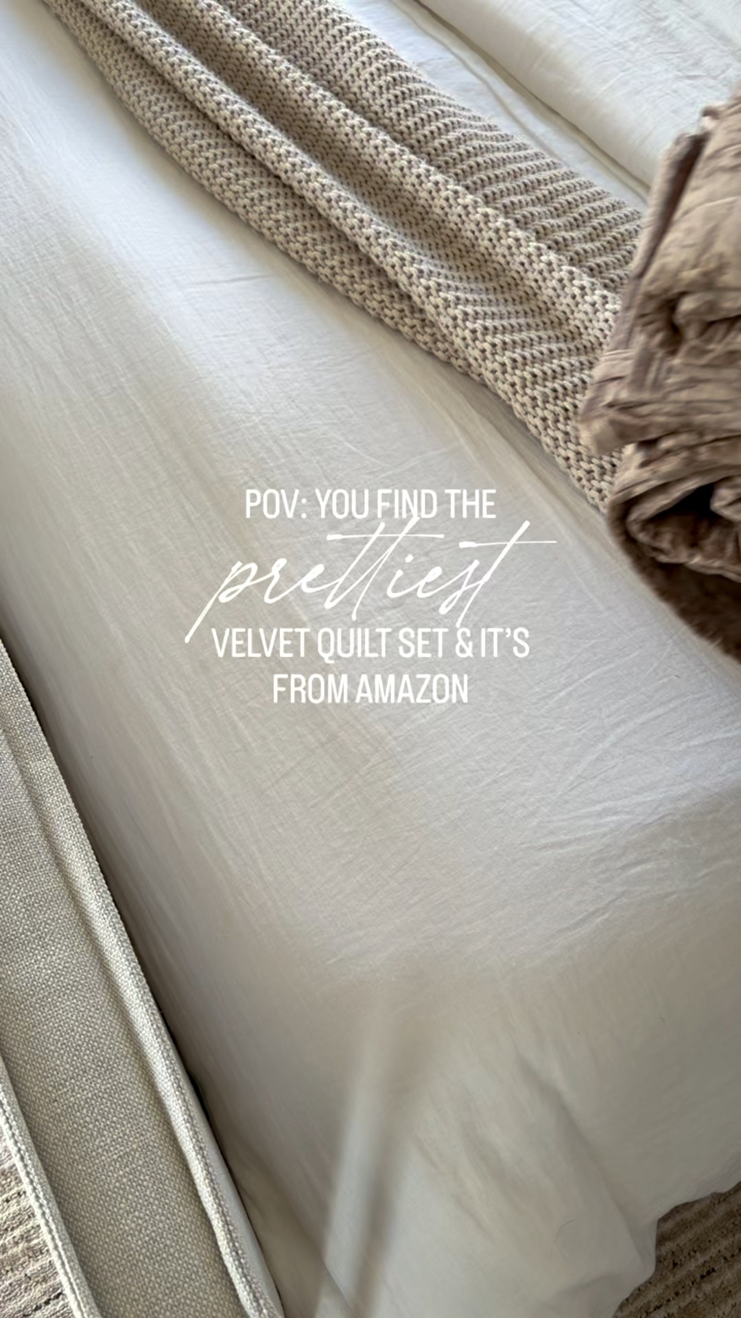 The perfect velvet quilt set from Amazon. Amazon bedding. 

#LTKHome