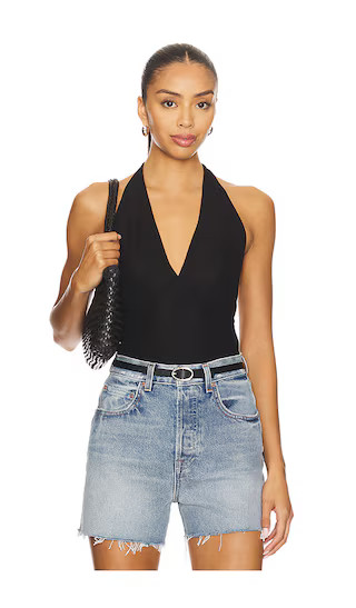 x Coco Fio Halter Top in Black | Revolve Clothing (Global)