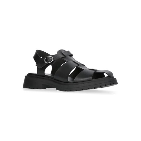 Weekend Academy Girls Lug Sole Fisherman Sandals | Walmart (US)