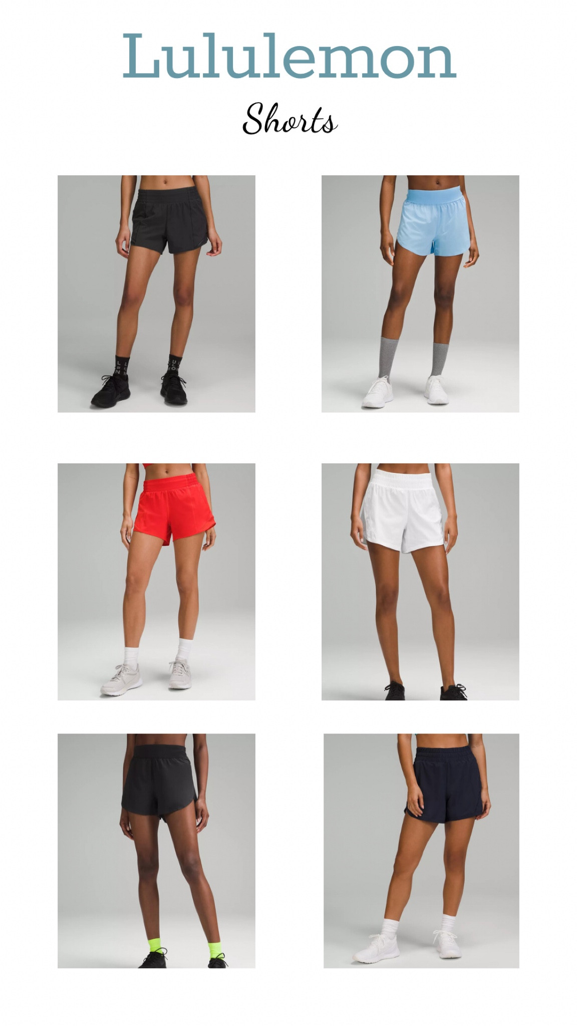 Favorite Lululemon shorts. I wear a size 6. 

#LTKGiftGuide #LTKMostLoved #LTKfitness