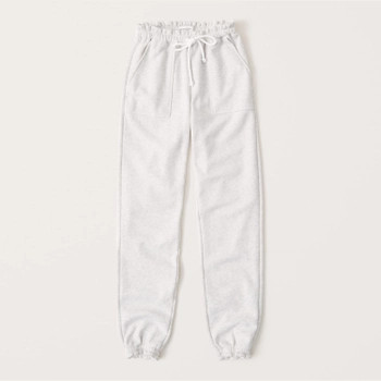Ruffle-Waist Classic Sweatpants | Abercrombie & Fitch (US)