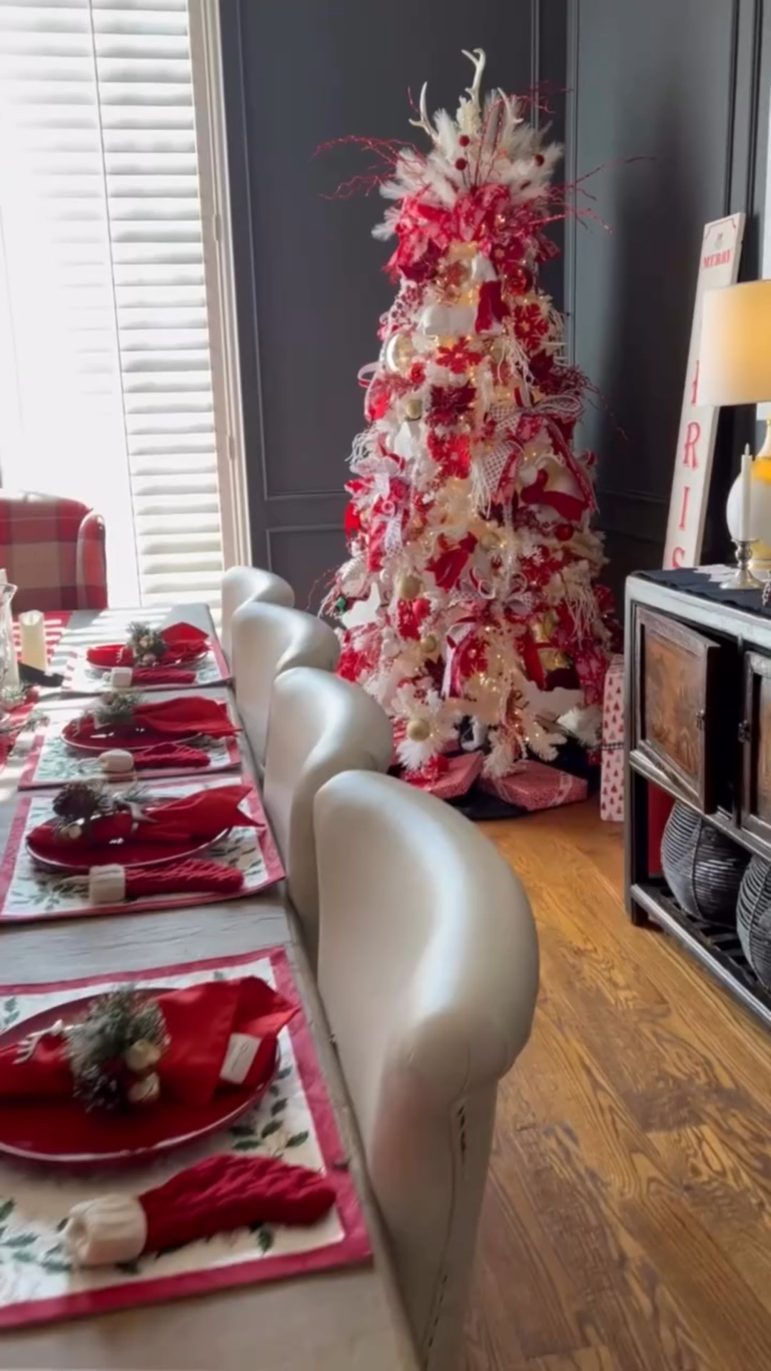 Comment “Design” for links to this tree design called Sleigh Ride in Red.  This is a white flocked tree which calls for clear wire lights.  You’ll find the ones I used all linked up to this design. You’ll also find some gorgeous new red ribbon options for this year.

Don’t forget to follow me for more Christmas designs, decor, and lights this holiday season.

Happy Decorating!

Tara

#Christmas #christmaslights #lights #Christmasdecor #christmasdecorating #holiday #holidaydecor #holidaylights #christmastree #christmasdecorations #christmastreedecorating #holidays #holidaydecorating #holidayseason #twinkle #clearwirelights #clusterlights #twinklelights #sleighride #red

#LTKHome #LTKSeasonal #LTKHoliday