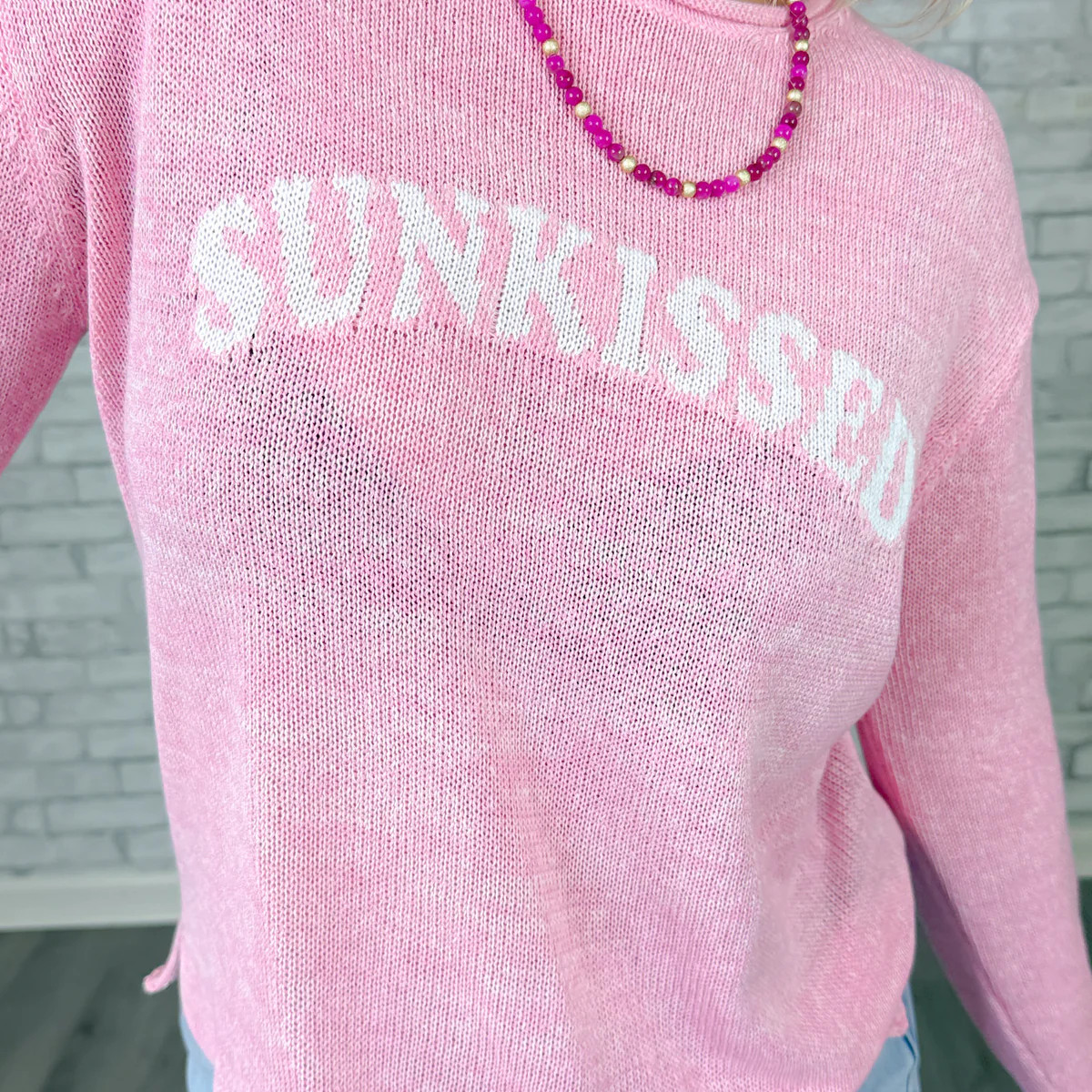 Sunkissed Lightweight Sweater | Poppy Jane | Poppy Jane