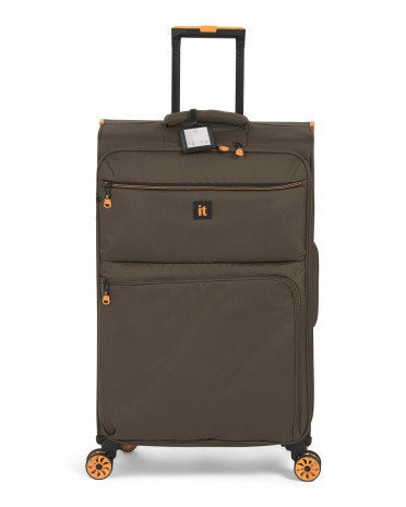 27In Compartment Softside Spinner, Leather | TJ Maxx