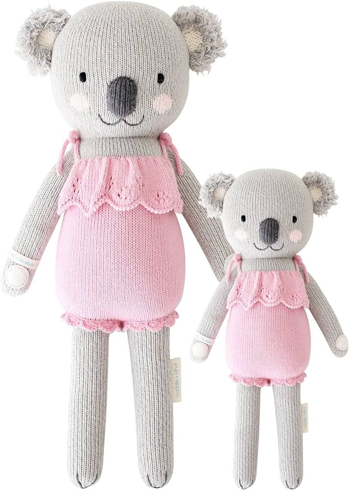Amazon.com: cuddle + kind Claire The Koala Doll - Lovingly Handcrafted Dolls for Nursery Decor, F... | Amazon (US)