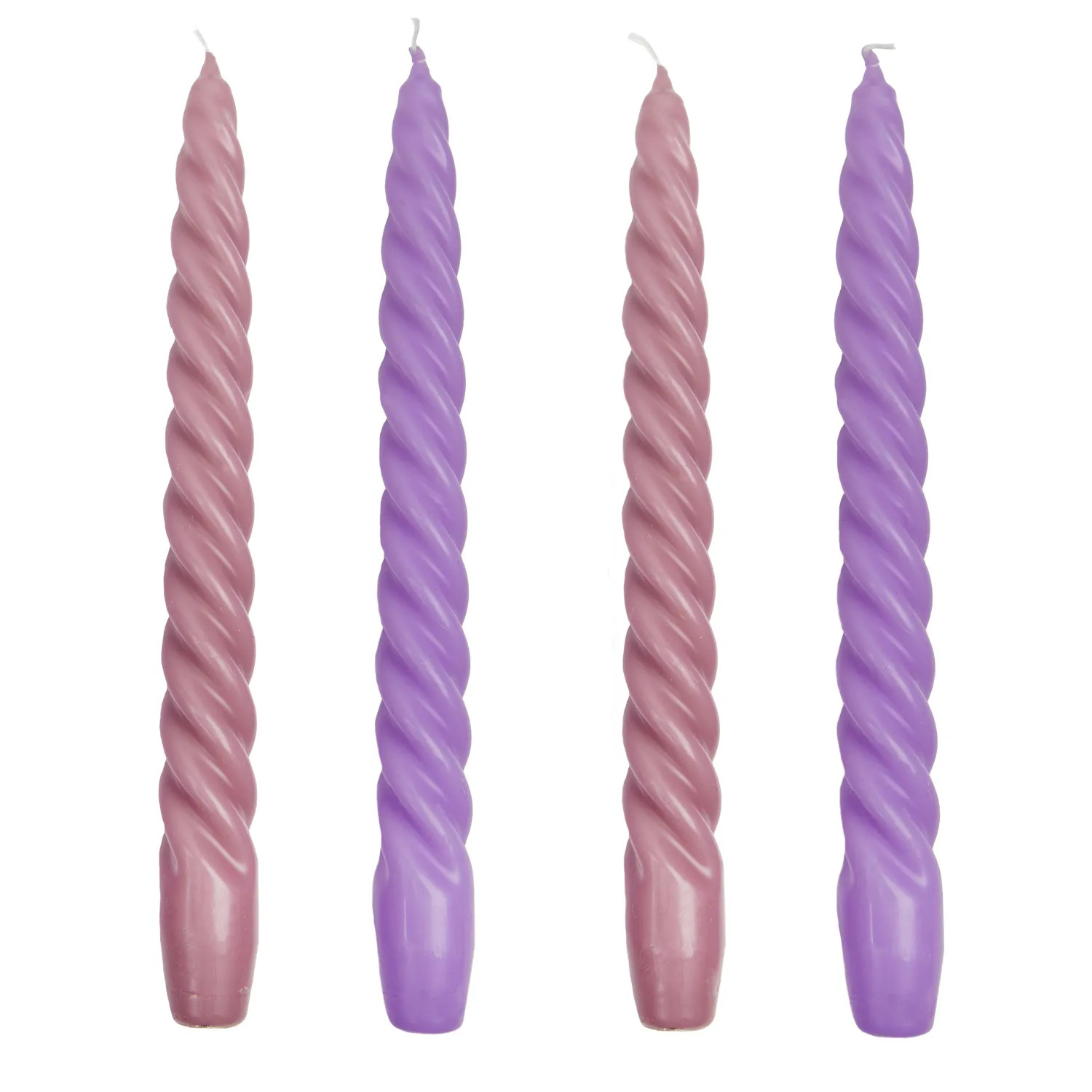 Talking Tables Spiral Taper Candles, Set of 4 | Sur La Table