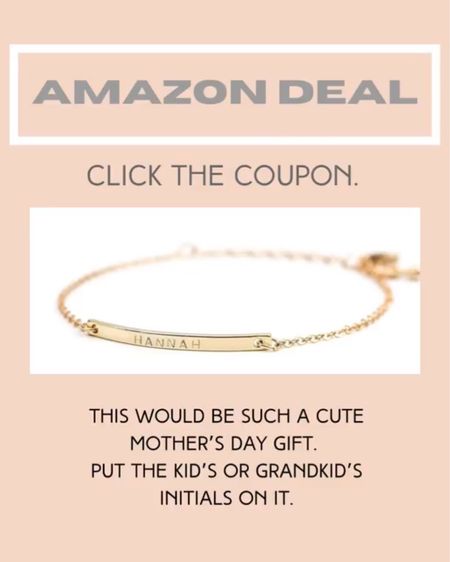 Amazon Bracelet



Affordable women’s bracelet. Mother’s Day gift idea. Trending engraved bracelet for less.

#LTKstyletip #LTKsalealert #LTKfindsunder50