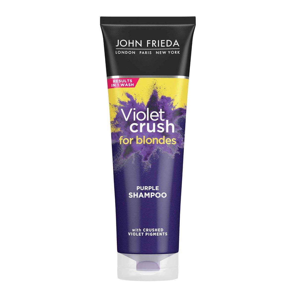 John Frieda Violet Crush for Blondes Shampoo for Blonde Hair, Knock Out Brassy Tones Purple - 8.3... | Target
