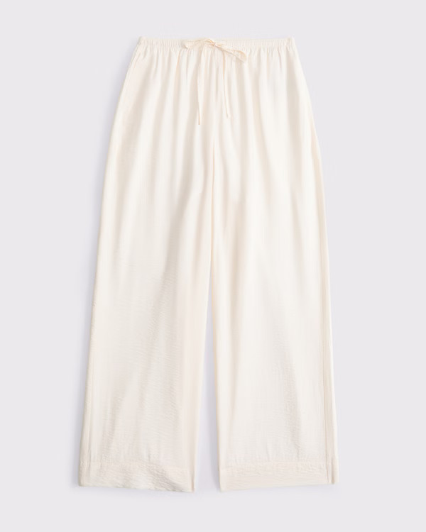 Textured Pull-On Pant | Abercrombie & Fitch (UK)