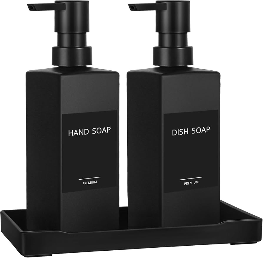 Black Bottle+black Pump+black Tray | Amazon (US)