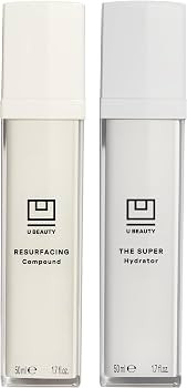 The U Beauty Duo - Resurfacing Compound & SUPER Hydrator Set - Vitamin C & E, Retinol, Hyaluronic... | Amazon (US)