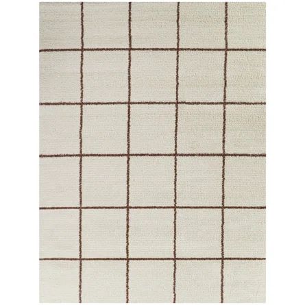 Malcolm Brown Geometric Area Rug | Wayfair Professional