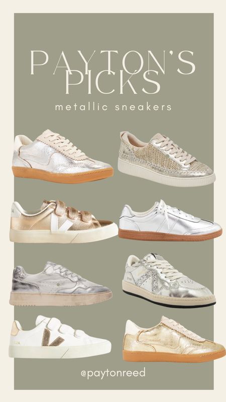 Obsessed with the metallic shoe trend! I ordered the silver Dolce Vita ones. Can’t wait to wear! 