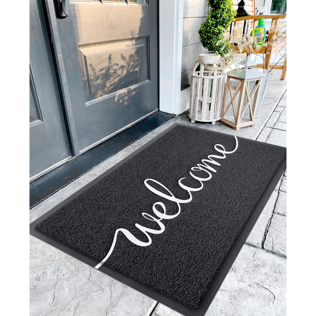 Non Slip Outdoor Doormat Front Door Welcome Mat | Wayfair North America