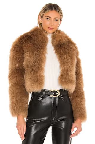 Nookie Tatiana Faux Fur Jacket in Tan from Revolve.com | Revolve Clothing (Global)