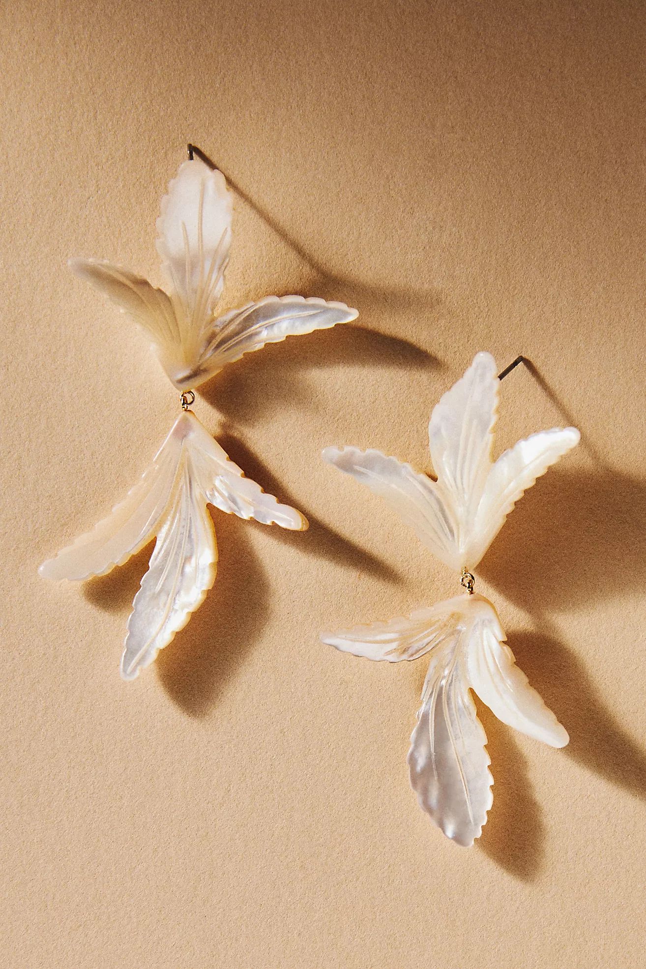 Serefina Mother-Of-Pearl Shell Earrings | Anthropologie (US)