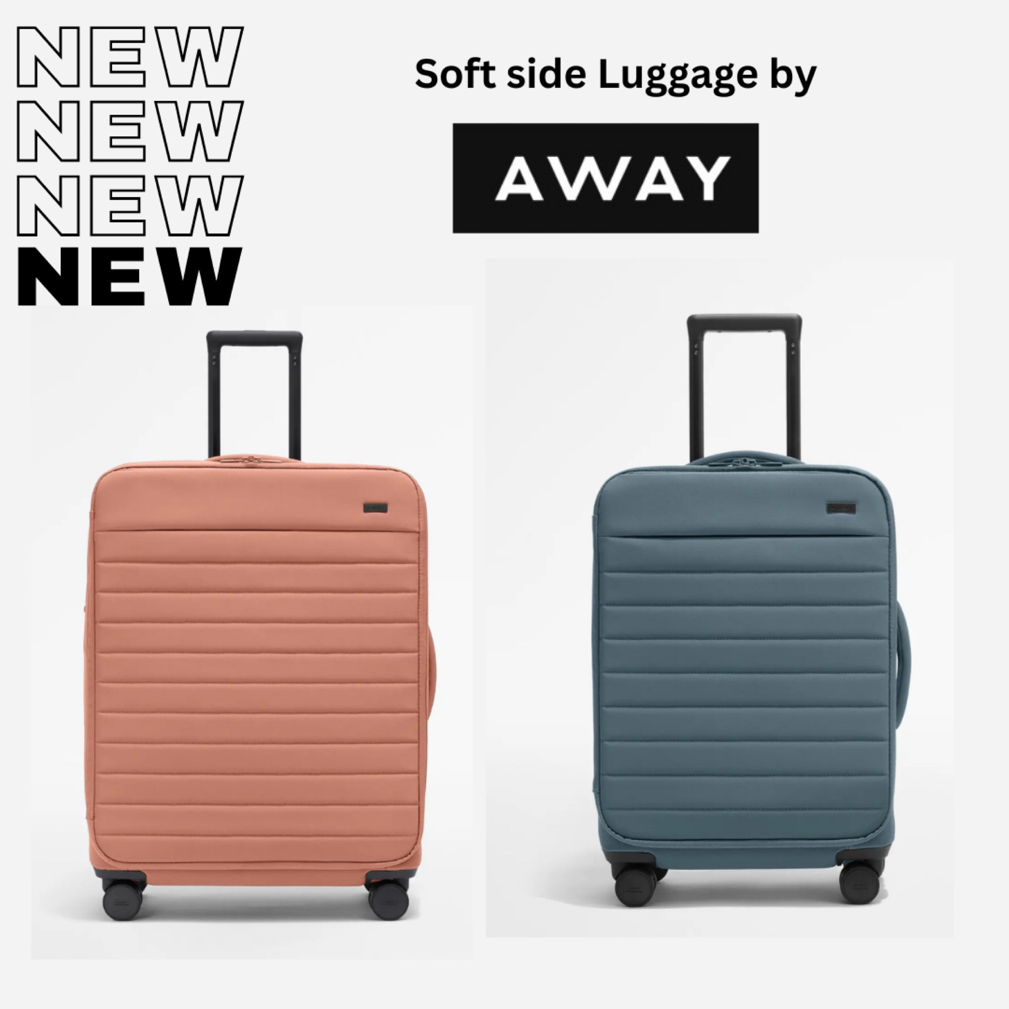 NEW Softside Luggage by Away! 
Black is selling out quickly, particularly in the size Medium! 

#LTKItBag #LTKTravel