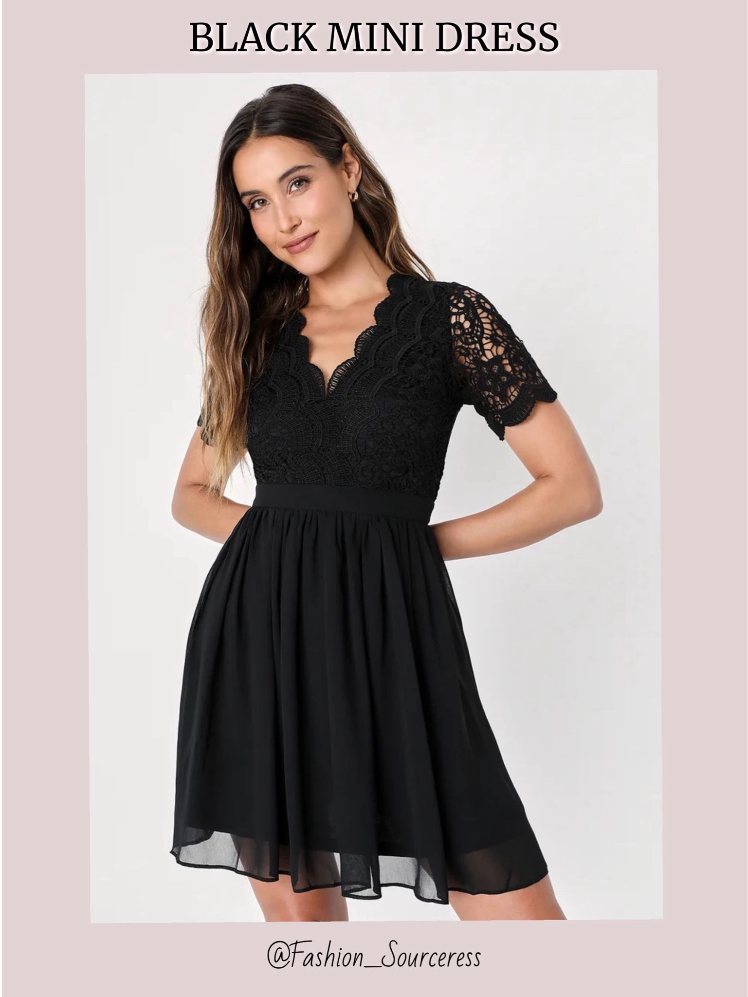 knee length dresses for ladies Sophie Mini Dress in Light Blue - Elegant and Trendy main image 1