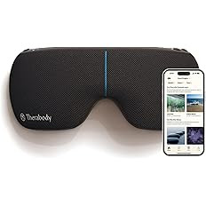 Therabody SmartGoggles (2nd Generation) Heated Eye Mask & Eye Massager - Blackout Sleep Mask & Te... | Amazon (US)