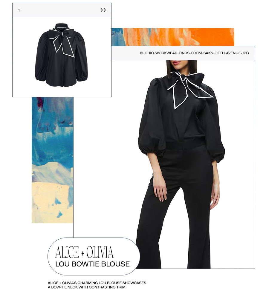 10 Chic Workwear Finds From Saks Fifth Avenue - A fashionable ensemble puts a pep in your step, regardless of what the office day holds. The key to building a functional workwear wardrobe lies in versatility. Look for pieces that can be easily mixed and matched to create different looks effortlessly, making dressing for the office a breeze. To help you elevate your everyday rotation, we’ve curated a list of 10 chic workwear essentials from Saks Fifth Avenue. From impeccably tailored separates to sophisticated office-approved dresses, Saks offers a range of options to suit your style and needs. // Read the full story at TheCoolHour.com

#LTKSeasonal #LTKstyletip