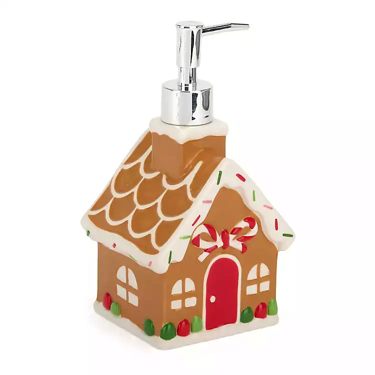Gingerbread House Soap Pump | Kirklands