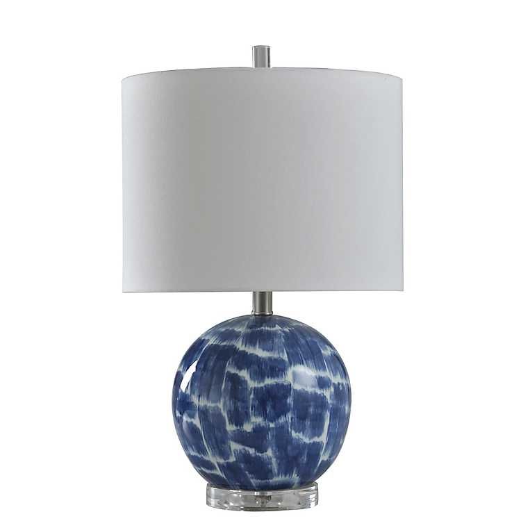 Blue and White Ceramic Table Lamp | Kirkland's Home