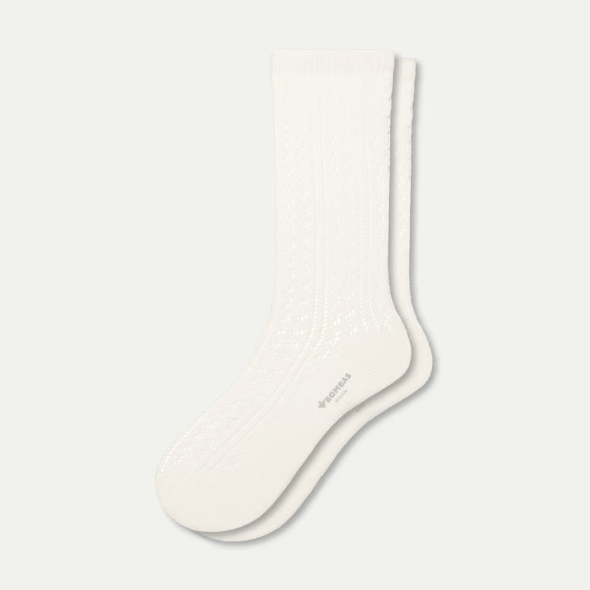 Women's Pointelle Calf Socks | Bombas