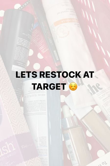 What I restocked at target this past weekend! 

Beauty // target // under 50 // hair 

#LTKFindsUnder50 #LTKBeauty