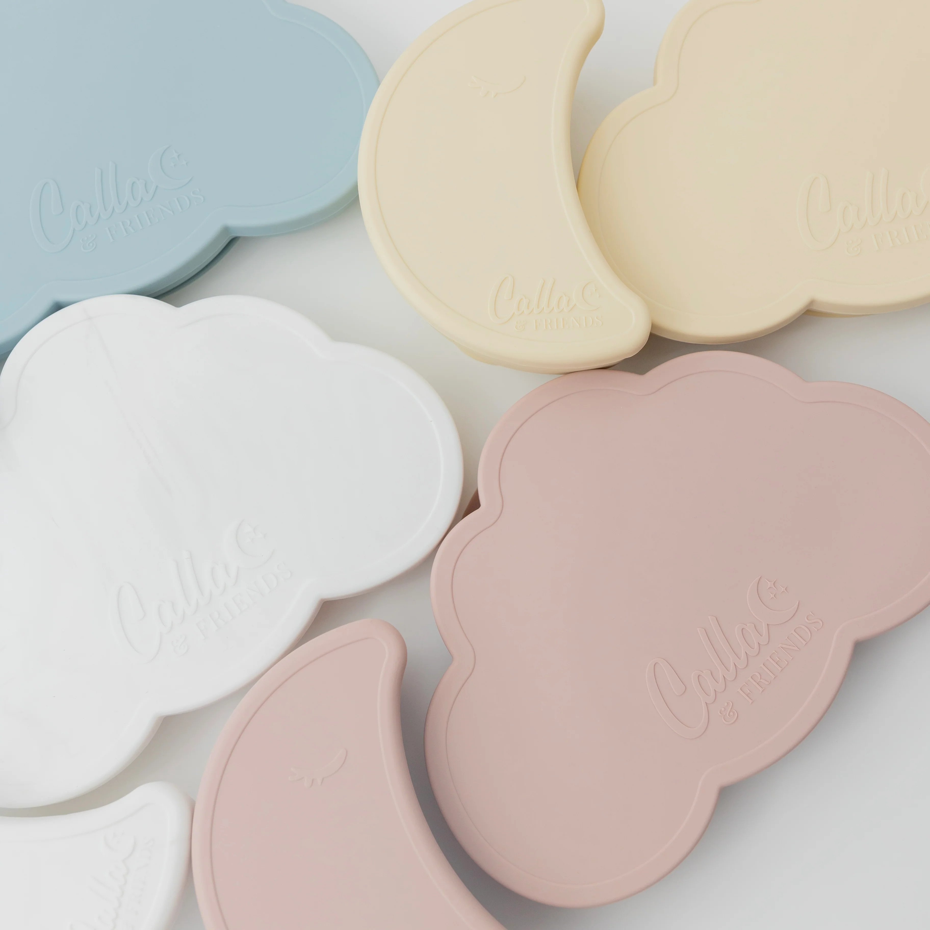 C&F x Tess Annique Souray - On Cloud 9 Suction Plate | Calla and Friends