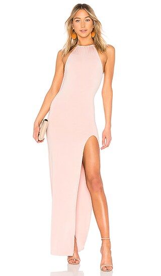Pinot Gown in Blush Pink | Revolve Clothing (Global)
