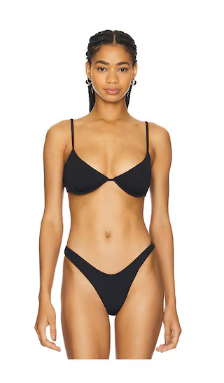 Say Yes Top in Black | Revolve Clothing (Global)