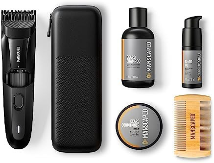 MANSCAPED® The Beard Hedger® Advanced Kit Includes Our Premium Precision Beard & Mustache Trimm... | Amazon (US)